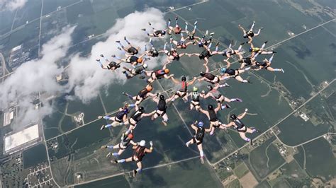 sans skydiving|Naked World Records